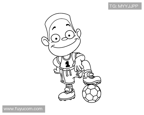 轻松学会画足球明星简笔画的步骤与技巧分享